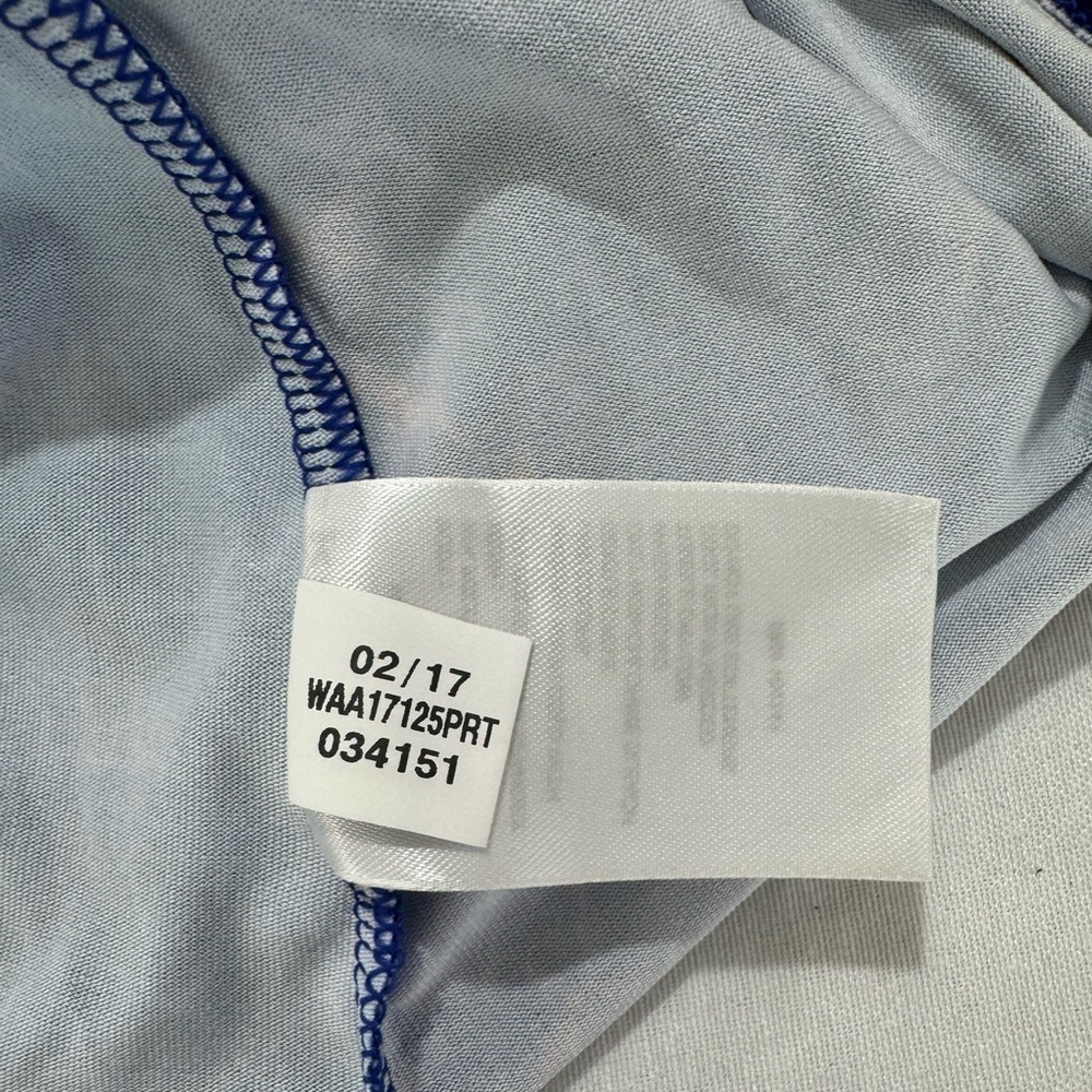 Reebok Blue & Pink Patterned Racerback Tank Top - Picture 2 of 7